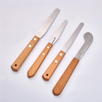 

4pcs Palette knife art painting tool clay modeling tool clay carving tool