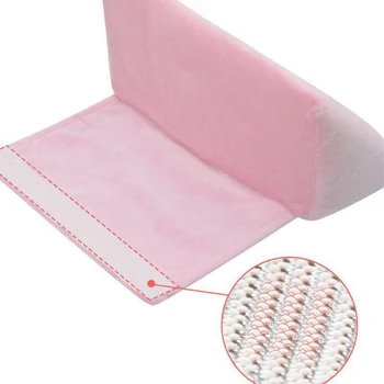 

Side Sleeping Pilow Soft Velvet Memory Foam Pillow Anti Roll Pillow for Kids @LS