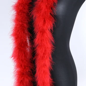 

WCFeatherS Wholesale 10 Piece high quality Marabou feather boa 22g Thick Turkey Scraf Dress Decoration Shawl