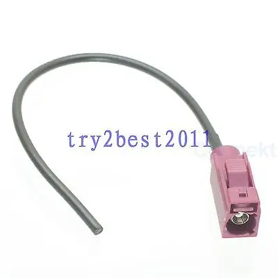

DHL/EMS 50 Sets RG174 Fakra D 4004 SMB jack pin Straight RF Jumper pigtail Cable 6inch -C1