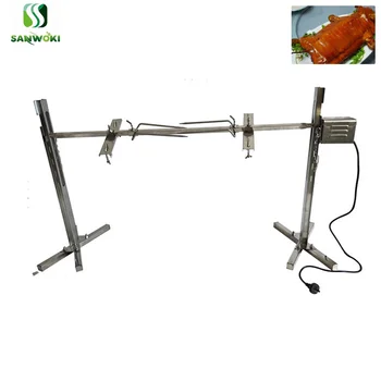 

Stainless Steel Electric BBQ Grill Rotating Motor Spit Roaster Rod Charcoal Grill barbecue motor Rotisseries Cooking fork