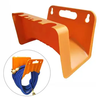 

Wall Mounted Garden Hose Pipe Hanger Holder Storage Bracket Portable Holder Shelf Water Pipe Rack Fence Holder Garden Supply