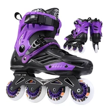

Pu-Roller Inline Speed Skating Shoes Roller Skates Sneakers Roller Skates For Adult Skates Inline Professional Patins Size 36-44