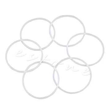 

6X Useful Replacement Gaskets Seal Rubber Ring For Magic Bullet Flat/Cross Blade 10166