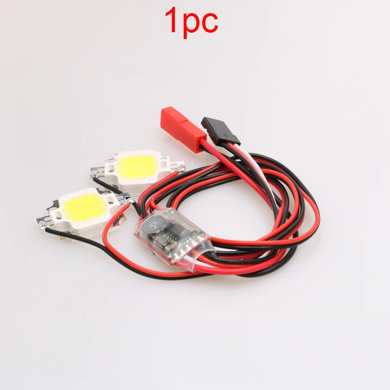 1PC RC Aircraft FPV Quadcopter Night Flying Light Double Flashing 10W Large Power LED Lamp Strobe Flash Lights 5V-26V 300mA
