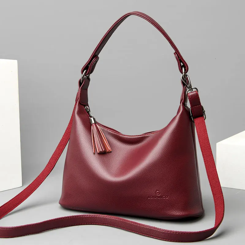 

Luxury Designer Handbag High Quality Leather Crossbody Bags for Women 2021 New Handbags Casual Ladies Shoulder Bags S20