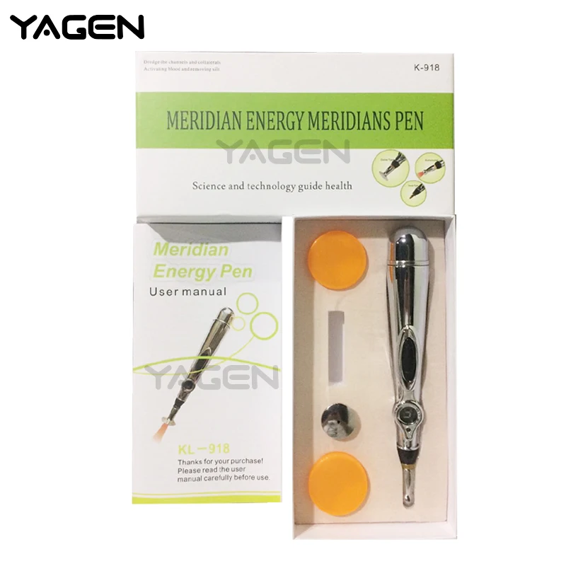 

2019 Newst Electronic Acupuncture Pen Relief Pain Tool Electric Meridians Laser Therapy Heal Massage Pen Meridian Energy Pen