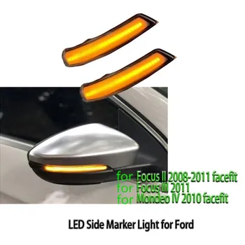 

2Pcs Flowing LED Turn Signal Light Side Mirror Dynamic Indicator for Ford Focus