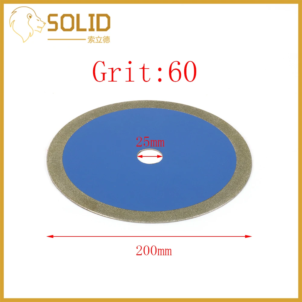 Алмазный пильный диск 200/250/300/350 мм Гранит камнерезный диск для гранитный резак Диаметр 25/32 мм зернистость 60 Толщина 2,5 мм