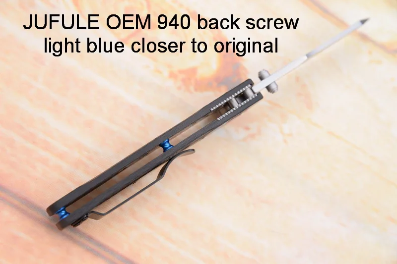 JUFULE сделано 940 углеродное волокно ручка mark s90v лезвие медная шайба Кемпинг Охота Карманный Открытый EDC Инструмент Универсальный складной нож