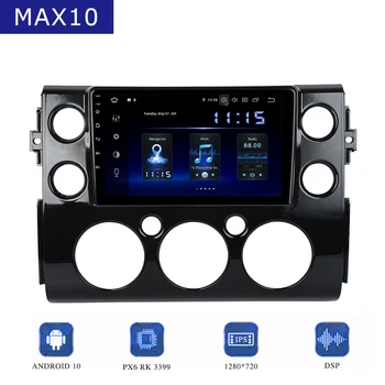 

Android 10.0 Car Radio player for Toyota FJ Cruiser 2007 2010 2011 2012 2015 2016 multimedia GPS Navi DSP IPS 64GB Rom Bluetooth