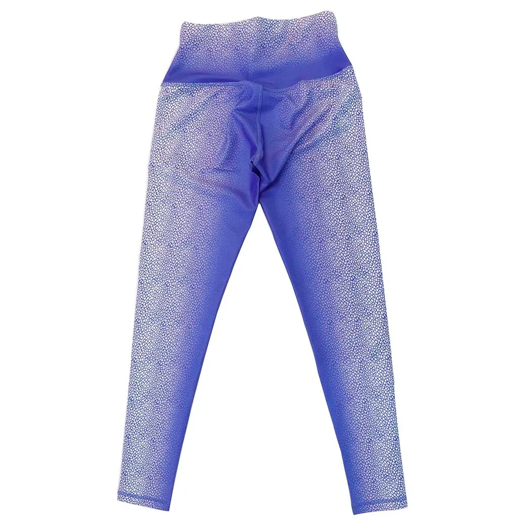 Blue Женские модные леггинсы с градиентным принтом, спортивные штаны для фитнеса, высокая талия, для бега, пуш-ап, Бесшовные штаны, Эластичные Обтягивающие Леггинсы# LR4 - Цвет: Blue