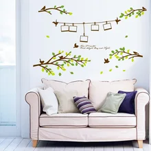 AY830 креативные наклейки на стену в раме, гостиная, спальня, украшение памяти, съемная роспись, поколение жира