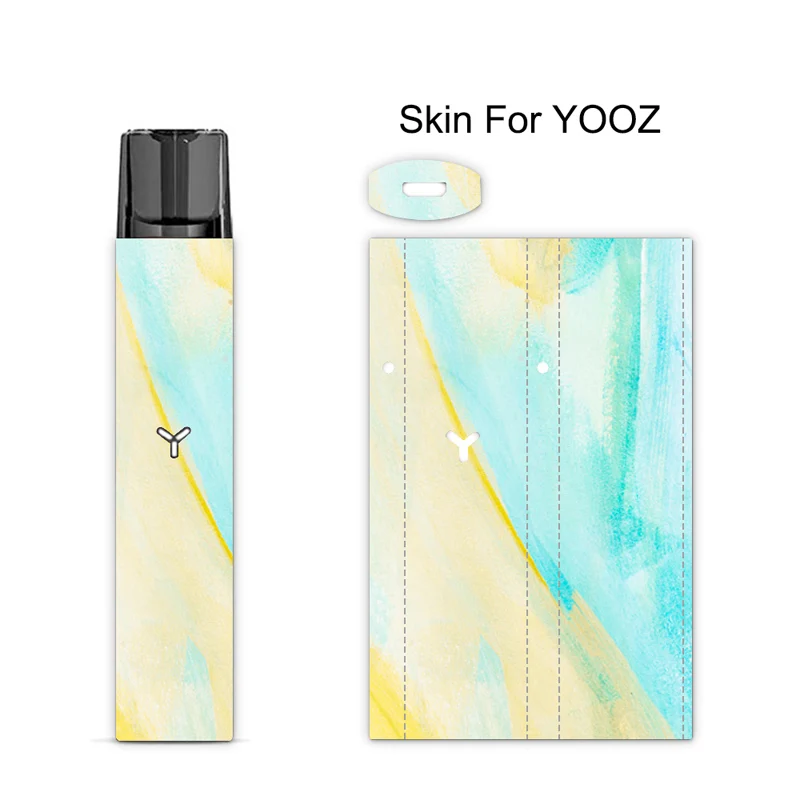 Камуфляжная наклейка печать кожи для YOOZ крышка пленка чехол для YOOZ электронной сигареты - Цвет: 6