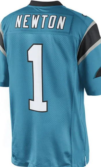 1 Cam Newton JERSEY 59 Luke Kuechly 22 Christian McCaffrey трикотажные изделия - Цвет: Limited jersey