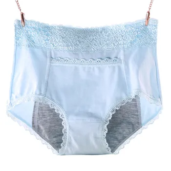 

Women's Menstrual Period Panties Large Size Leak Proof Underpants Female Mid Waist Underwear Ladies Menstruation Briefs Lingerie