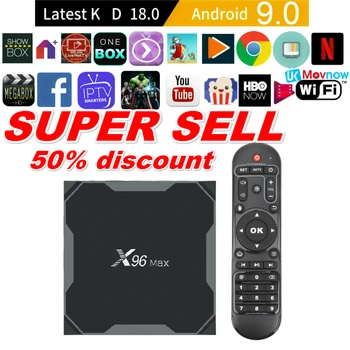 

X96 Max Android TV BOX Android 9.0 OS Amlogic S905X2 DDR4 Quad Core Dual 2.4G+5G Wifi Bluetooth 1000M H.265 4K HD Smart TV box