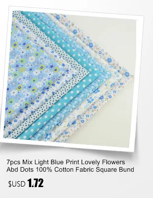 Booksew 5x50 см желе ролл полоски из хлопка с принтом цветов 6-9 шт./лот Telas DIY Лоскутная Ткань Лоскутное шитье материал
