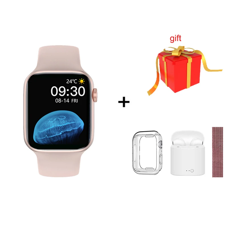 2022 IWO 14 Pro Watch 7 Smartwatch Sleep Monitor Heart Rate Bluetooth Clock Series 7 Woman Men Smart Watch  PK IWO 13 PRO X8 MAX 