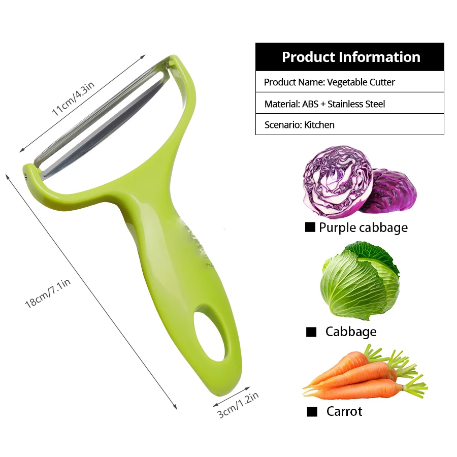 Vegetable Cutter Cabbage Slicer Vegetables Graters Cabbage shredder Fruit Peeler Knife Potato Zesters Cutter Kitchen Gadgets