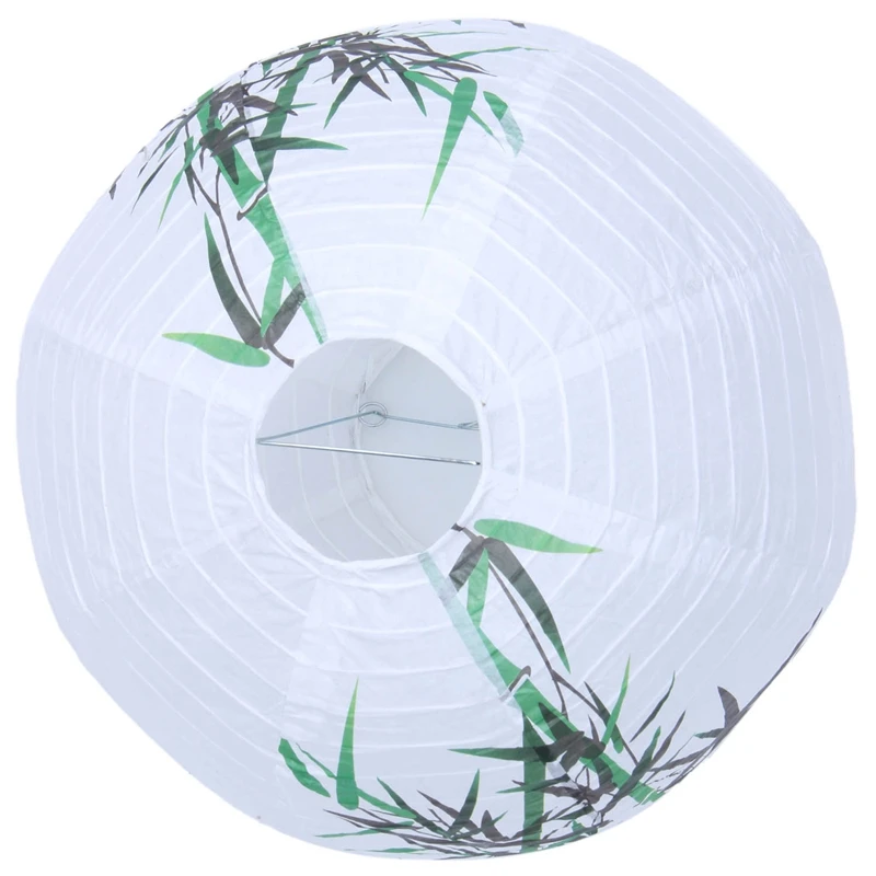 

Hot Sale 30cm Lampshade Paper Lantern Oriental Style Light Decoration Chinese , Bamboo