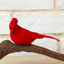 10 шт Искусственный Пена DIY вечерние ремесла перо Моделирование Птица орнамент реквизит для дома и сада Рождественская елка украшения для дома