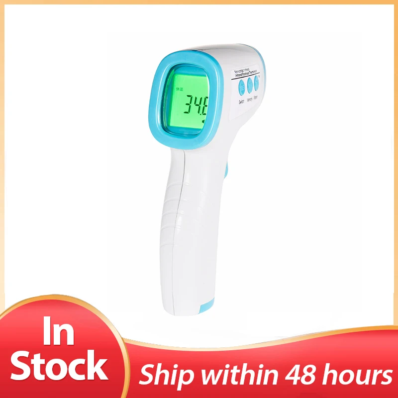 

Ear Forehead Thermometer Digital Non-Contact Infrared Thermometer For Baby Adults Dropshipping Ships Within 24 Hours In Stock