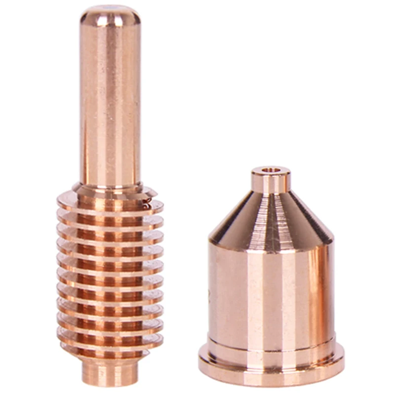 

220819 Nozzle Tip 65A 25Pcs+220842 Electrode 25Pcs Plasma Cutter Torch Consumable Kits PKG/50