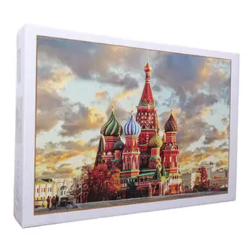 

Jigsaw Puzzles 1000 Pieces for Adults Kids Large Puzzle Game Toys Gift Fun, Relaxing and Challenging，Colorful Castle