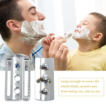 

Safety Razor Head for Shaving Razor Barber Double Edge Shaving Safety Razor Open Comb Head Professional Beard Hair Shaving Tool