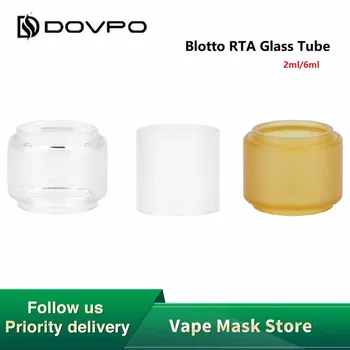 

Original Dovpo Blotto RTA Glass Tube 2ml/6ml Capacity for Dovpo Blotto RTA Electronic Cigarette Vape Glass Tube