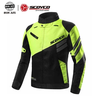 

SCOYCO Motorcycle Jacket Men Motocross Jackets Motorbike Racing Equioment Riding Off Road Protective Body Armor Jacket Clothing