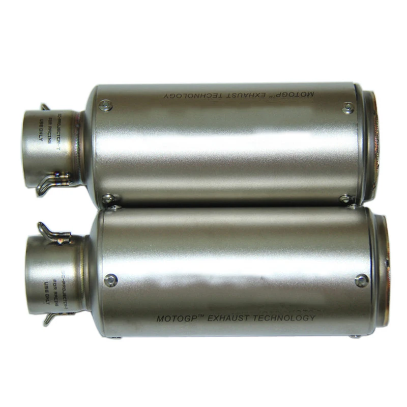 Один комплект 51 мм MOTO akrapovic Yoshimura AR левая и правая выхлопная труба для CB400 GW250 CBR600rr GSX250 для suzuki с грилем
