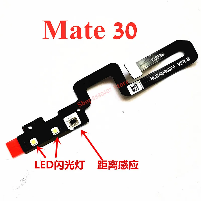 

Original Light Sensor For Huawei Mate 30 Mate30 TAS-AN00 Proximity/Ambient Light Sensor Flashlight Flex Cable Replacement Parts