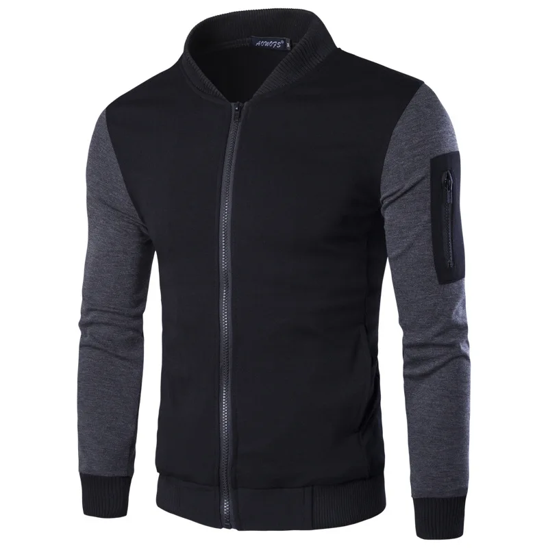 

2017 New Style Spring Clothing Men Stand Collar Jacket England Elegant Panel Sleeve Coat Men \ '