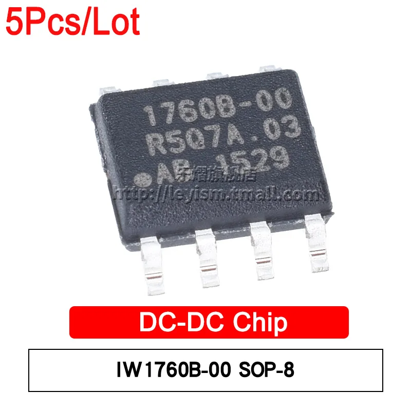 (5piece) 1760-00 IW1760-00 IW1760-01 IW1760B-00 IW1760B-31 IW1760B-03 SOP-8 TV power management chip | Обустройство дома