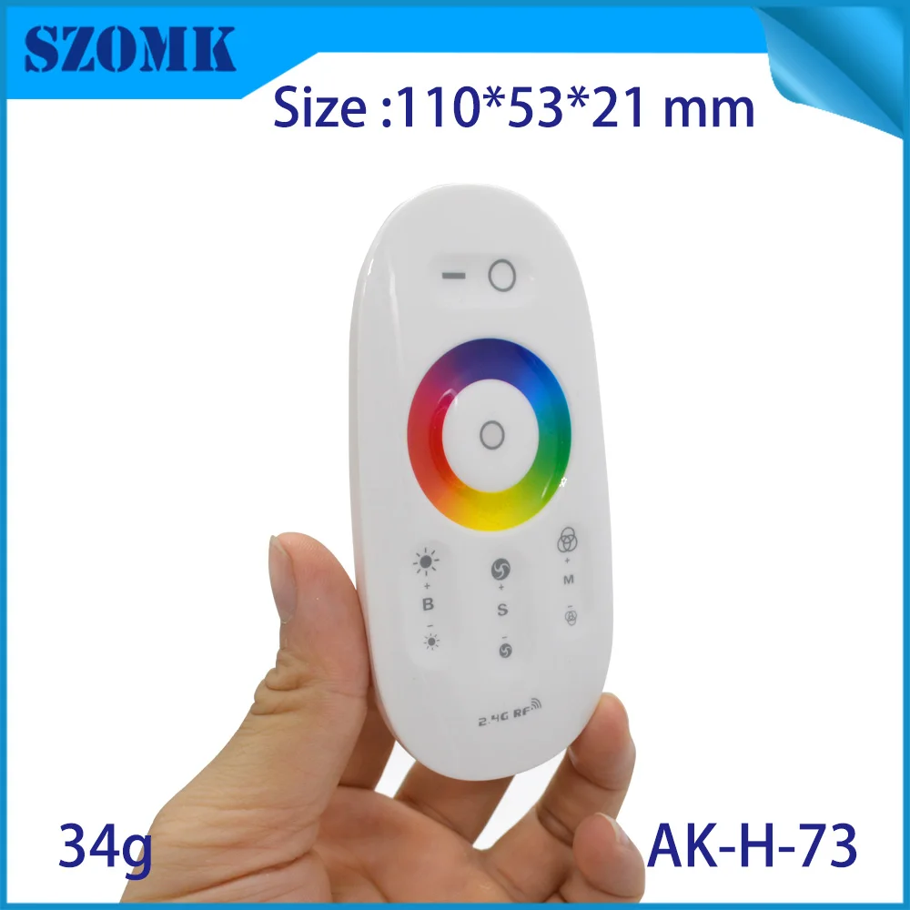 

1 piece szomk LED plastic remote control enclosure for smart home product 110*53*21mm