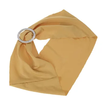 

50 Pcs Elastic Spandex Chair Cover Sashes Bow For Wedding Party Decorations Chair Cover Band Wedding Chair Band