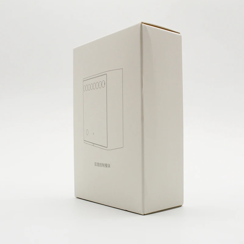 Original Xiaomi Mijia Aqara Wireless Relay Controller Two-way control module 2 channels Work For Mijia APP and Home kit 6
