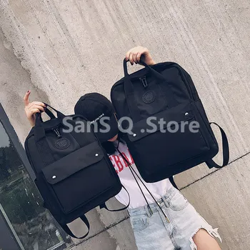 

Fashion Quality High Waterproof Women Backpack For School Teenagers Girls Stylish School Bag Ladies Canvas Backpack Female