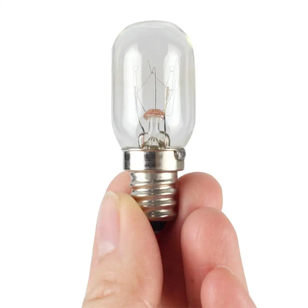 Лампа холодильника 10W E12 110V бленда микроволновая лампочка для духовки лампа