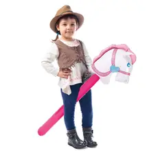 Новые надувные ковбойские палочки лошадь надувные конные головы палка открытый Развивающие игрушки для детей подарки на день рождения