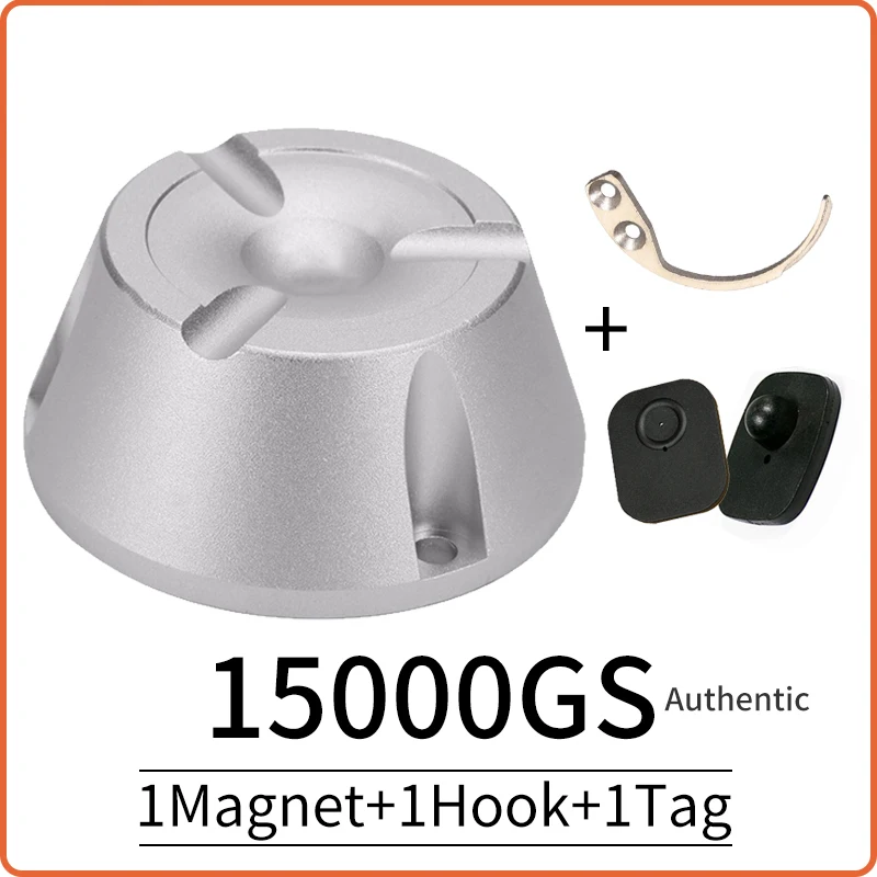 

15000GS Universal Magnetic Detacher Tag Remover Security Lock Hook Detacher Key Opener Eas Security Tag Remover 100% Work 1+1+1
