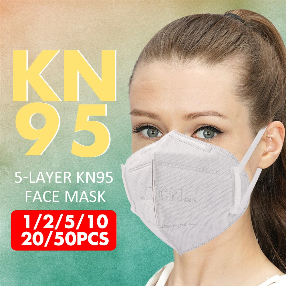 

50PCS Grey Particulate Respirator Mask Foldable Non-woven Mask