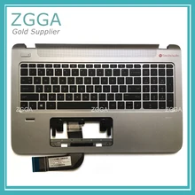 95NEW верхний чехол для ноутбука hp ENVY 15-K Series 15-K000 15-K200 15-k001tu Упор для рук C крышкой Клавиатура США с подсветкой 763578-001