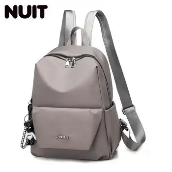 

Oxford Cloth Both Shoulders Package Woman 2019 Trend Joker Will Capacity Nylon Backpack Student A Bag