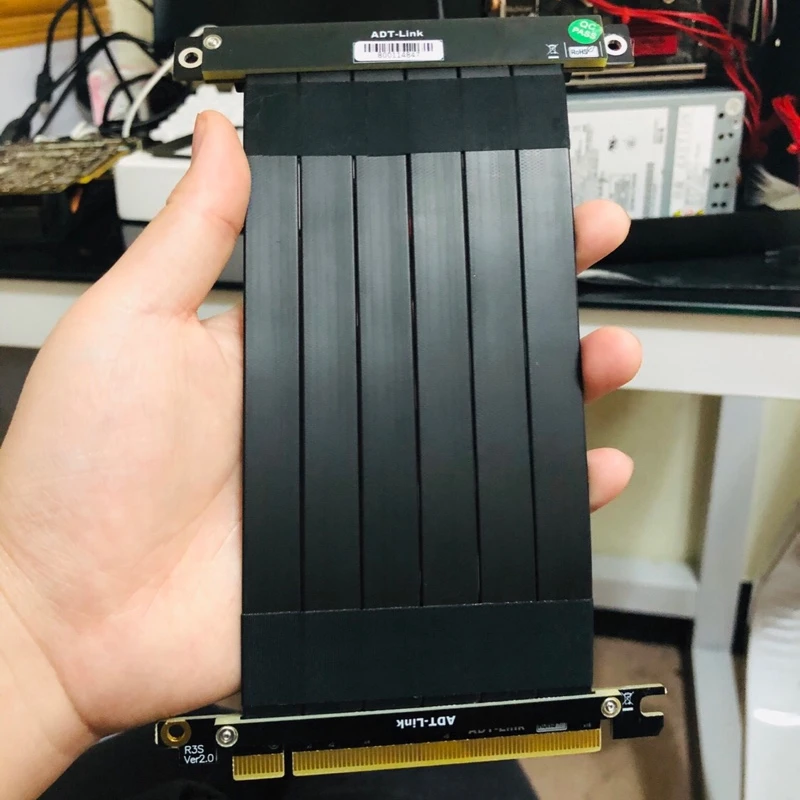 Кабель расширитель Gen3.0 PCI E 16x до графические карты PCIe x16 дизайн под заказ gtx 1080TI FULL