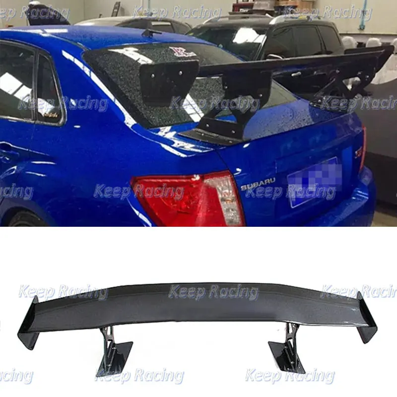 

For Subaru Impreza GVB Carbon Fiber GT Wing 1600mm VRS Style (For Street) Glossy Finish Trunk Spoiler Fibre Bootlid Splitter Lip