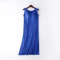 Vêtements de nuit sexy pour femmes, nouvelle collection d'été, chemise de nuit en coton modal, M-4XL 2
