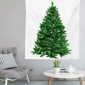 

Christmas Tree Decorative Tapestry Home Macrame Wall Hanging Cloth Background Cloth Xmas Christmas Decor Wall Tapestry